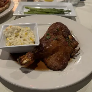 Duck Michael with Parmesan Grits du Jour