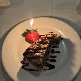 Birthday dessert