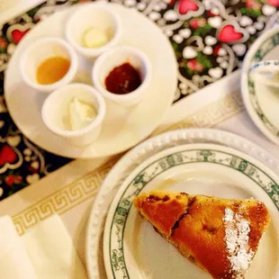 a pastry on a plate