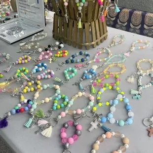 These were so pretty! Nice booth