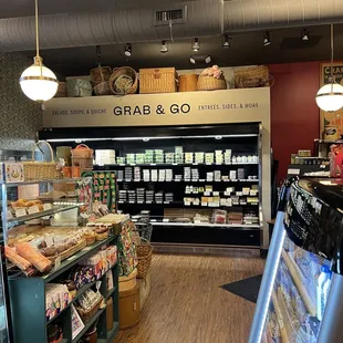 The grab and go section is great!