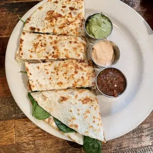 Chicken &amp; Black Bean Quesadilla