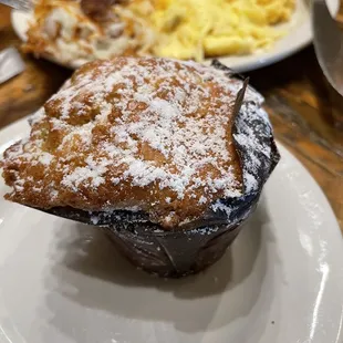 Strawberry Rhubarb Muffin