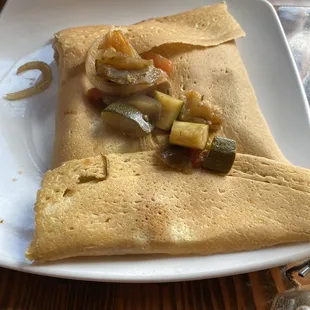Ratatouille Crepe