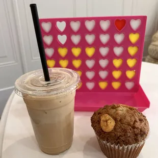 Cold Brew, Banana Nut Muffin
