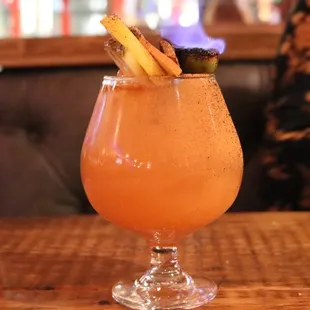 Cane River flaming punch
