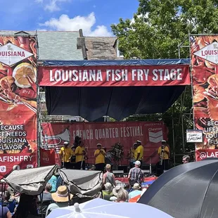 Treme Brass Band at the French Quarter Festival