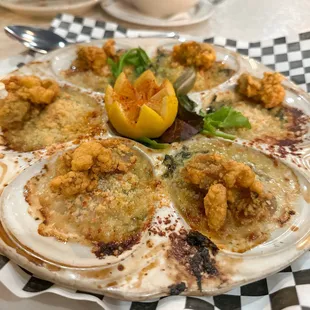 Oysters Rockefeller, allegedly