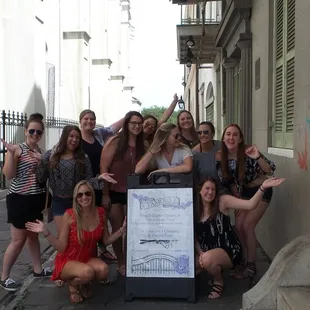 Great bachelorette party - Love Gone Bad, dark and funny girl power tour. Stories plucked from New Orleans history.