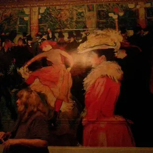 Mural in haunted mansion