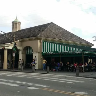 Cafe DuMonde, home of cafe au lait &amp; begniets!