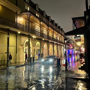 Bourbon on a rainy day