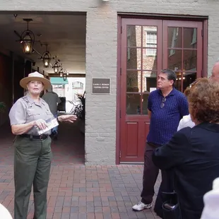 Start of French Quarter Walk