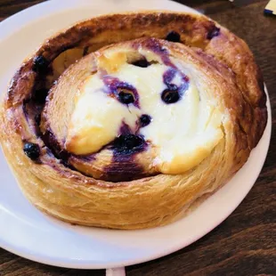 Blueberry Cream Cheese Croissant