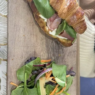 A sample of pastries available