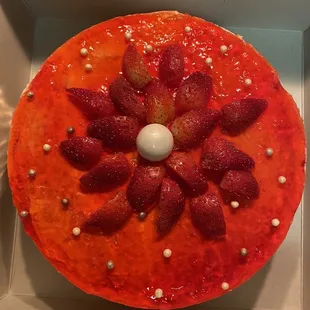 Creamy Strawberry Cake by French Secret Pastry