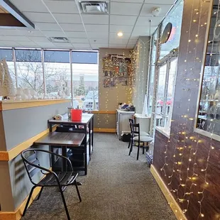 Hostess area right side.