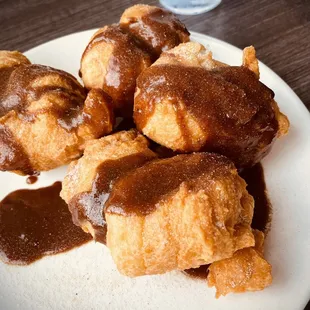 Cinnamon sugar beignets - best part of the meal!