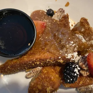 Cornfalke Crusted French Toast