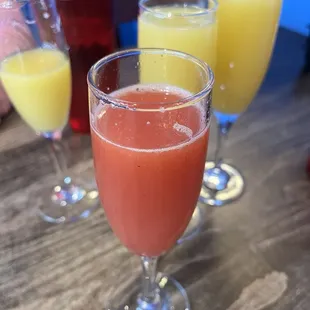 Strawberry mimosa