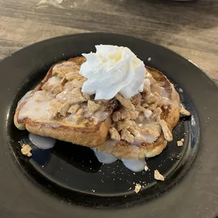 Cinnamon Crunch French Toast
