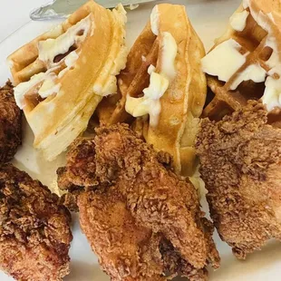 Chicken and Waffles