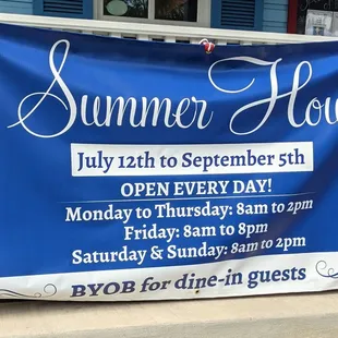 Summer Hours