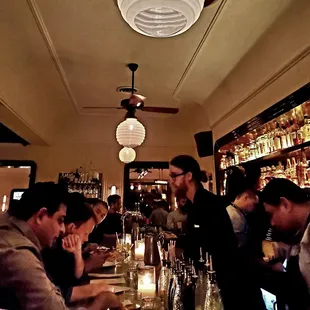 Sitting at the bar  - 8/12/2022