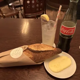 Baguette &amp; Butter - to die for!