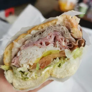 Letudiant Combination (roast beef, turkey ham, turkey breast)