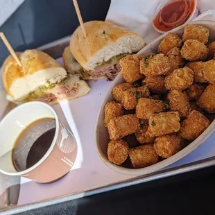 Hatch Dip and Tots