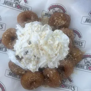 The A La Mexicana topped mini donuts. So so good.
