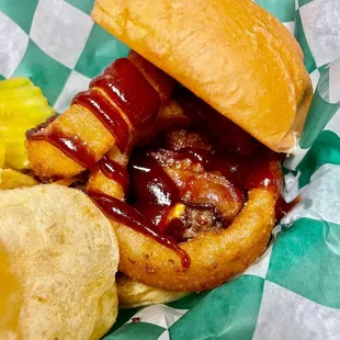 December BOTM! Willies Rodeo Burger!