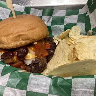 December BOTM The Chili Burger!