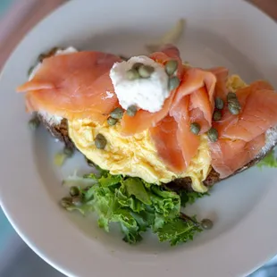 Salmon Toast