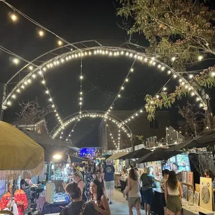 View as you enter the bazaar.