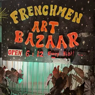 Open every night 6-12!