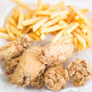 7pcs Jumbo Chicken Wings Plate $7.99