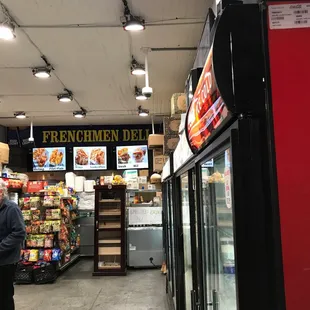 Liquor store/deli? What could go wrong??? Shrimp it is!