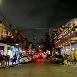 Walking down Frenchmen Street!