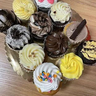 A selection of cupcakes!