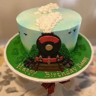 Cake train Choo Choo.