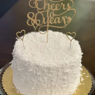 4 layer coconut cake with pineapple filling
