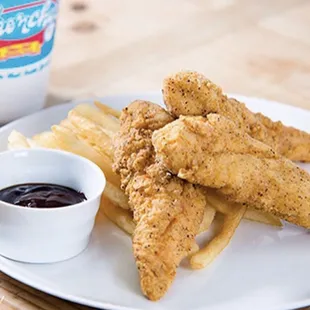 Chicken Tenders and Frenchy Fries