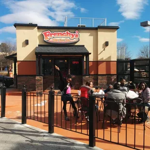 Come join us on our patio.