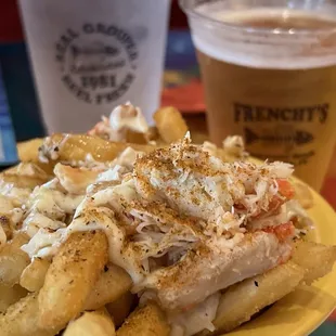Garlic Crab Fries