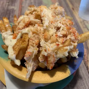 Half order Frenchy 's Garlic Crab Fries