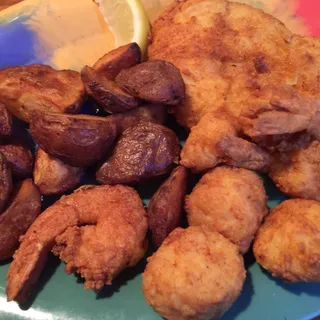 Saltwater Seafood Trio