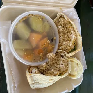 Tropical Chicken Walnut Pocket