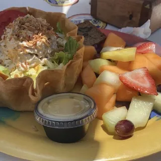 Tropical Chicken Walnut Salad